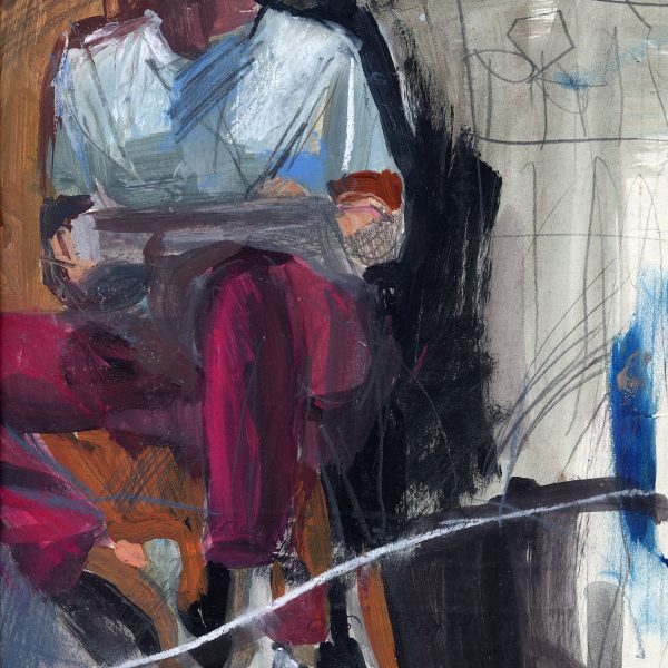 Figure with broken mirror 1